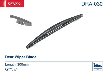 Задняя щетка стеклоочистителя Denso Rear DRA-030