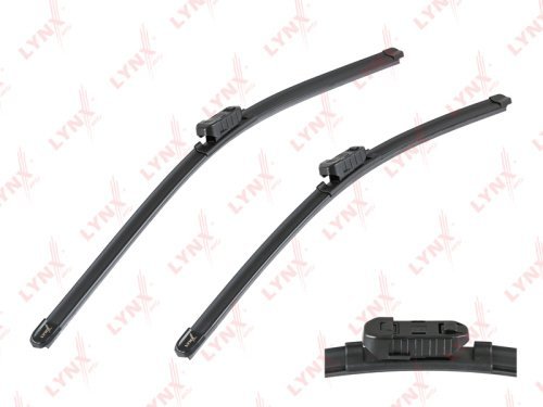 Комплект щеток стеклоочистителя LYNXauto Flat XF6053P