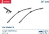 Комплект бескаркасных стеклоочистителей  Denso Flat DF-035