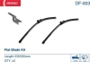 Комплект бескаркасных стеклоочистителей  Denso Flat DF-003
