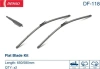 Комплект бескаркасных стеклоочистителей  Denso Flat DF-118